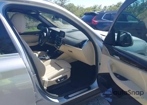 2021 BMW X3 Sdrive30I из США, поврежденный, VIN 5UXTY3C06M9E84441